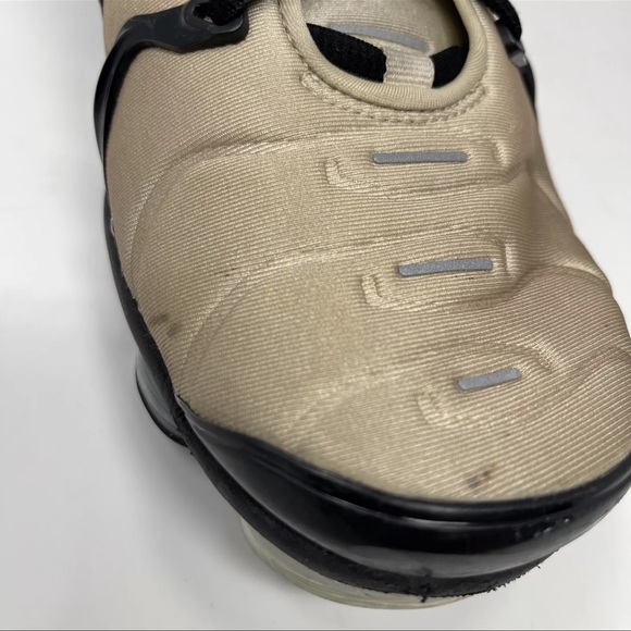 Nike Air Vapormax Plus Men’s Size 10.5 Rattan White Khaki Brown Black DX3720-200 - Picture 14 of 14